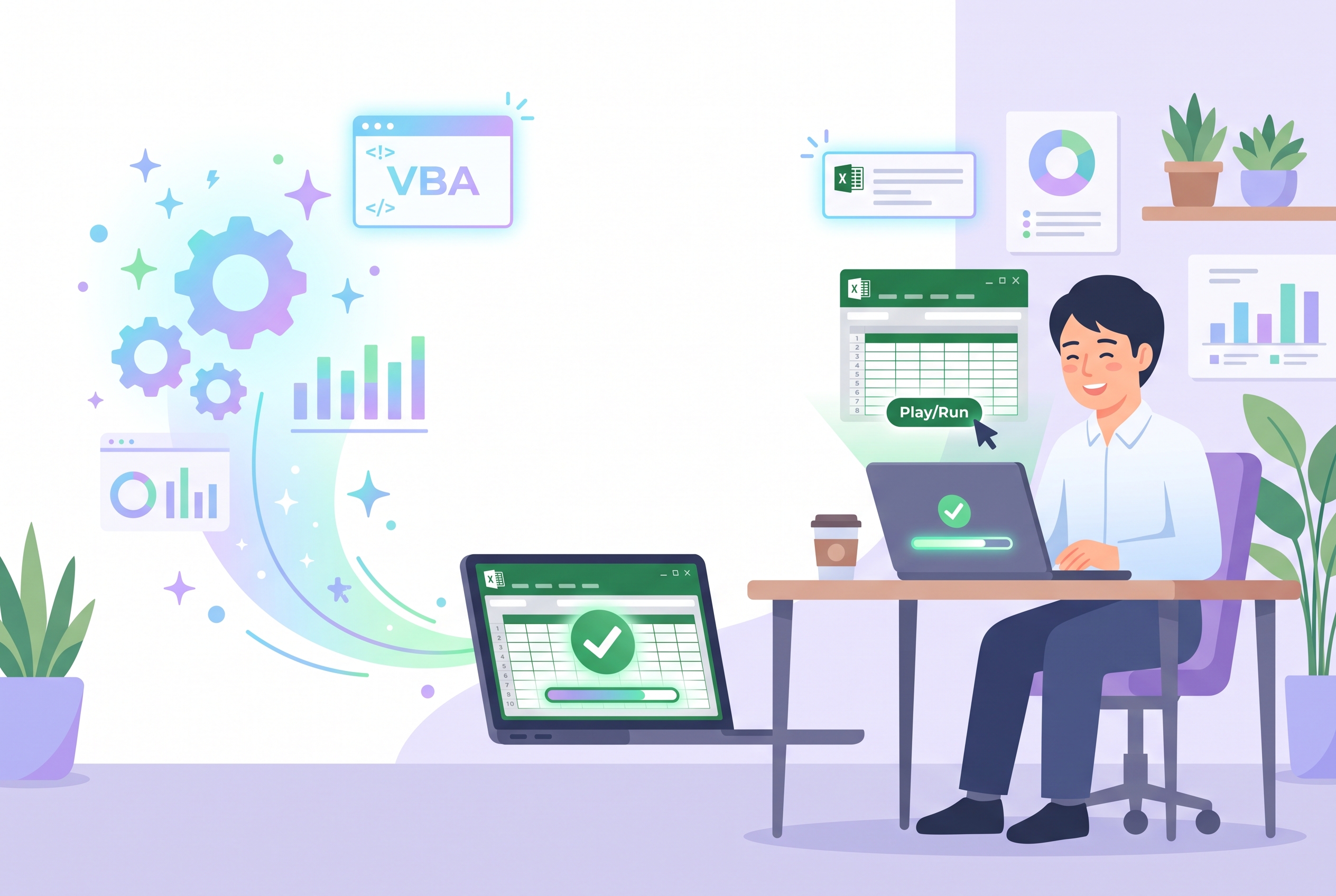【初心者向け】Geminiで作ったExcel VBA（マクロ）、どうやって動かすの？貼り付け・実行までの全手順プロンプト